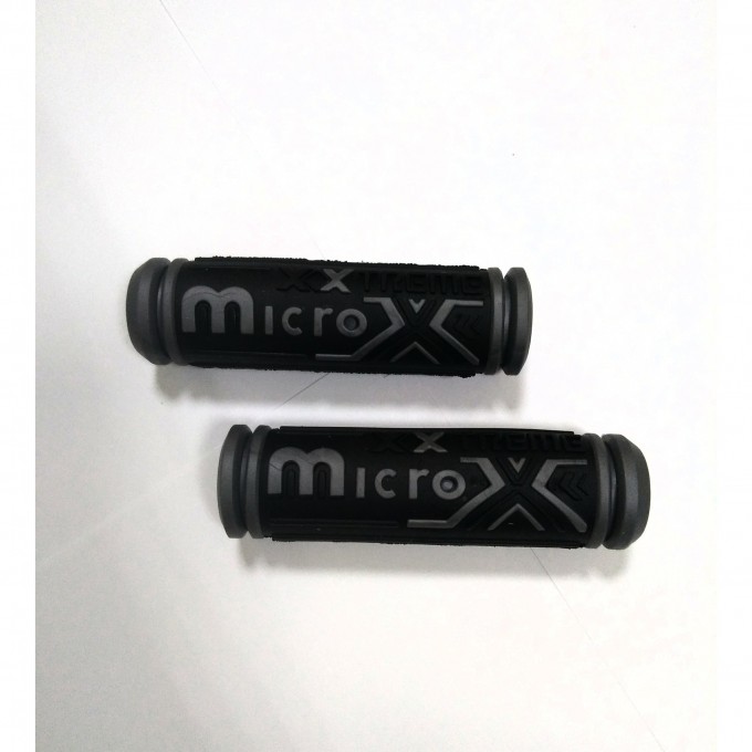 Резиновые грипсы MICRO для трюковых, серые 1290 Резиновые грипсы MICRO для трюковых, серые 1290
